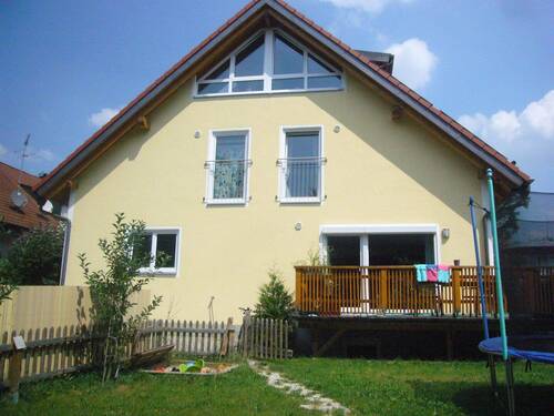 Garten mit Terrasse - Reihenendhaus in absolut ruhiger Lage