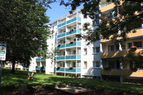 Balkonansicht - Gemeinsam ins neue Wohnglück - 295,00 EUR Kaltmiete, ca.  48,80 m² Wohnfläche