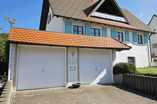 Doppelgarage mit direktem - 