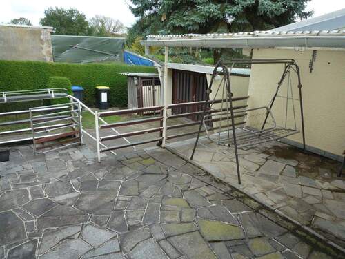 Terrasse - 3 Zimmer Doppelhaushälfte in Bischofswerda