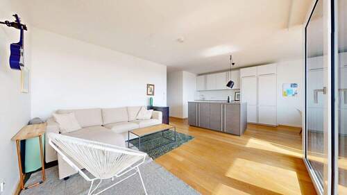 Wohnbereich Ansicht I - 3 Zimmer Etagenwohnung in Frankfurt am Main