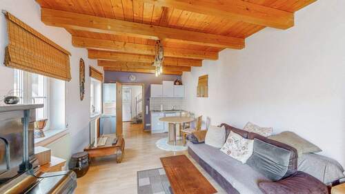 Wohnbereich mit Blick zur Küche Haus 3 - 