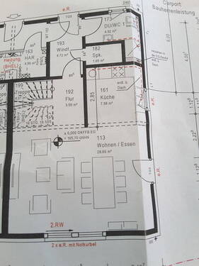 Grundriss 1 - DHH in Impflingen: 1200€ 120qm 4 Zi.