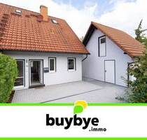 Mittelstreu: Charmante Doppelhaushälfte mit Garage und Garten