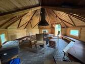 Gartenhaus mit Feuerstelle - 