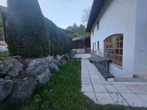 Gartenbereich - Reihenhaus-Perle nahe Chiemsee & Kampenwand