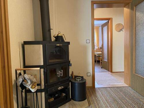 Ofen im Obergeschoss - 