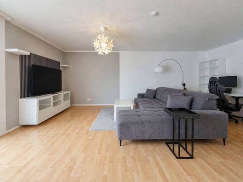 EG Wohnung - Wohnzimmer - 6 Zimmer Doppelhaushälfte zum Kaufen in Hohenlockstedt
