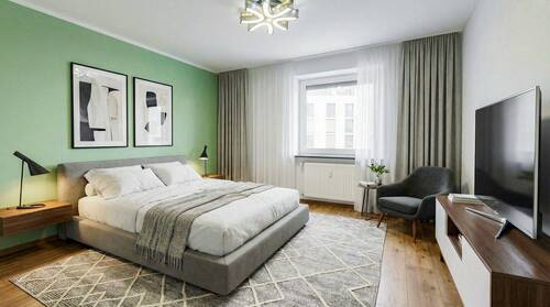 Einrichtungsbeispiel Schlafzimmer 1 - 