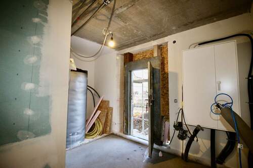 Blick zum Hauswirtschaftsraum - 