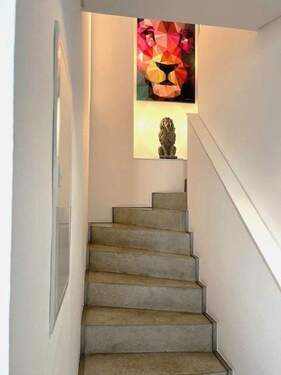 Sichtbetontreppe ins DG - 