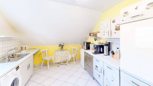 Küche - Etagenwohnung mit 98,00 m&sup2; in Margetshöchheim zum Kaufen