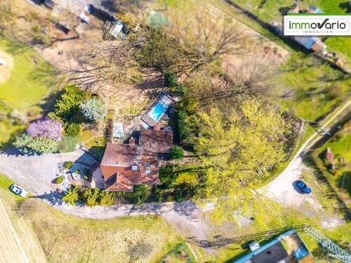 Luftaufnahme 3 - 4 Zimmer Einfamilienhaus in Parey