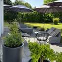 Garten mit Sitzgelegenheit.JPG - Wohnen nähe Brombachsee - 785.000,00&nbsp;EUR Kaufpreis, ca.&nbsp; 201,90&nbsp;m&sup2;&nbsp;Wohnfl&auml;che