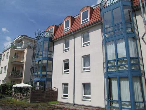 Rückansicht - 2 Zimmer Etagenwohnung zum Kaufen in Rostock