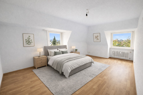 Schlafzimmer - Visualisiert - 