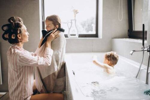 Inklusivausstattung Badewanne - 