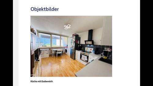 Küche mit Essbereich - 3 Zimmer Etagenwohnung zum Kaufen in Umkirch