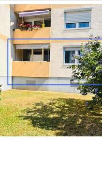 Balkon von Draussen - 