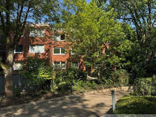 Zufahrt TG - Etagenwohnung mit 100,00 m² in Hamburg zum Kaufen