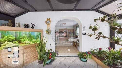 Blick aus Wintergarten - 