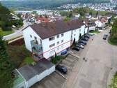 Luftaufnahme - Attraktive 3 Zimmer-Wohnung mit zwei Balkonen und PKW-Stellplatz in Blaustein-Ehrenstein