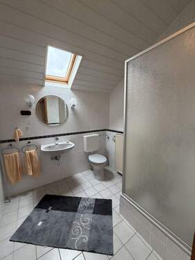Duschbad im Dachgeschoss - 