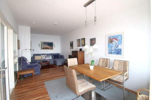 Das Wohnzimmer mit Ostseeblick - Etagenwohnung mit 44,00 m² in Kellenhusen zum Kaufen