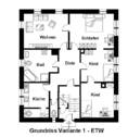 Grundriss ETW Variante 1 - 