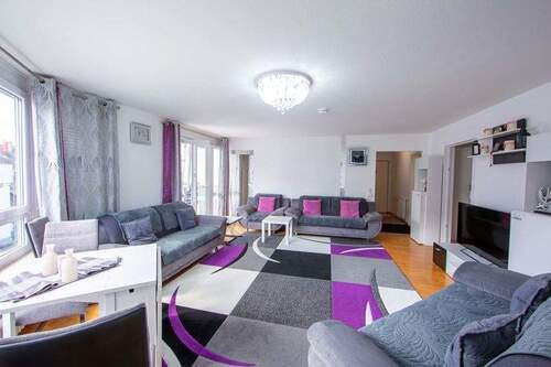 Wohnzimmer Blick aus der Küche - 