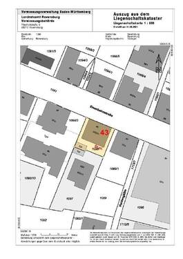 Katasterauszug - 