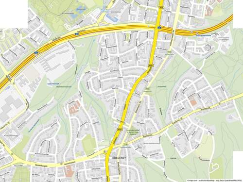 Geolyzer Kartenausschnitt - 