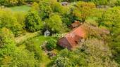 Außenansicht Drohne 6 - Charmantes Bauernhaus mit großem Grundstück und vielseitigem Entwicklungspotenzial