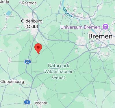 Ungefährer Standort - 4 Zimmer Einfamilienhaus in Huntlosen