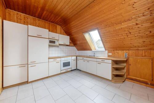 Einbauküche aus Vollholz - 