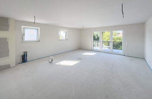 Ansicht Wohnen-Essen-Küche - 4 Zimmer Etagenwohnung in Güglingen