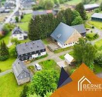 Leben, wo andere Urlaub machen - Hofanwesen mit Reithalle, Scheune und 45.000 m² Grundstück - Reichenbach