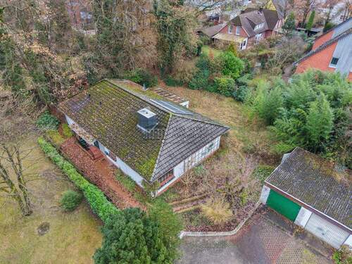 Grundstücksansicht von Oben 2 - Grundstück zum Kaufen in Buchholz in der Nordheide