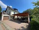 Vorderansicht - Exklusives Einfamilienhaus mit Ferien-Einliegerwohnung in Traumlage von Oberwiesenthal – Ihr persönliches Paradies inmitten der Natur