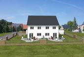 DH Janic Südansicht Woffenbach_3D.png - 6 Zimmer Doppelhaushälfte zum Kaufen in Neumarkt in der Oberpfalz