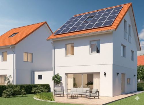 Bild 1 - Ihre letzte Chance: Neubau im Herzen von Moos (Variante mit Dachboden - KfW-40-Effizienzhaus)