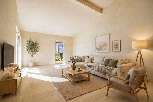 Wohnzimmer visualisiert - 