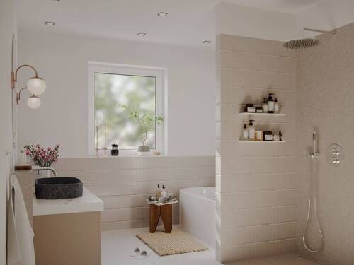 Badezimmer.jpg - Eigentumswohnung mit Terasse in Mehrfamilienhaus (WE1)