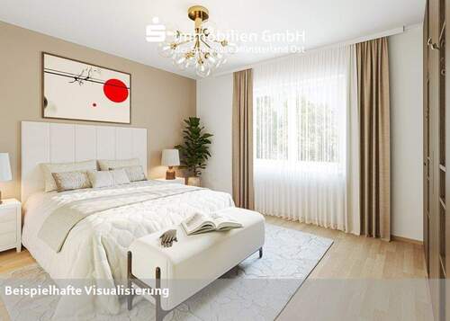 Schlafzimmer - Etagenwohnung mit 127,00 m² in Oelde zum Kaufen