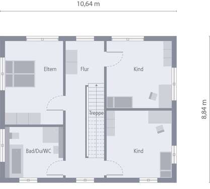 Otto's Beste 2_Stadtvilla_10_O - 6 Zimmer Mehrfamilienhaus, Wohnhaus in Birken-Honigsessen