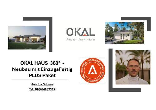 Bild 1 - Neubau in Perfektion: OKAL Bungalow 360° - alles drin, alles fertig