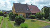 Bild 1 - Ihr neues Zuhause in der Stadt Usedom - gepflegte Doppelhaushälfte mit Garten