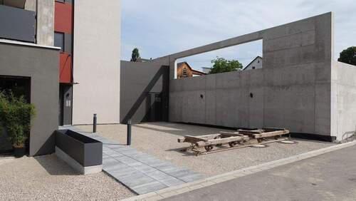 Hauseingang Wohnen - 