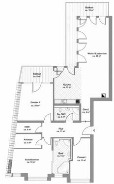 3. Obergeschoss - 