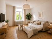 Zimmer 1 Bsp. - 3 Zimmer Etagenwohnung in Hamburg